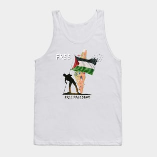 Palestine are people not animals Tank Top